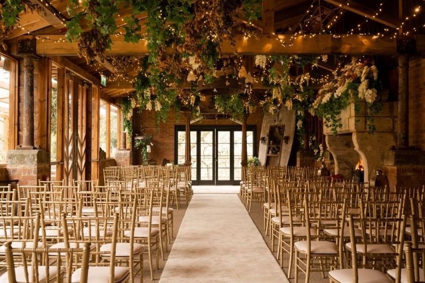 The Boathouse Ceremony Space at The Rabbit Hotel | Wedding Venue County Antrim, Northern Ireland