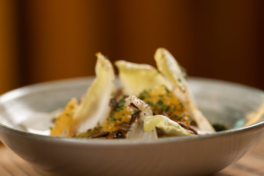 Burrata fennel  orange salad The Rabbit Hotel